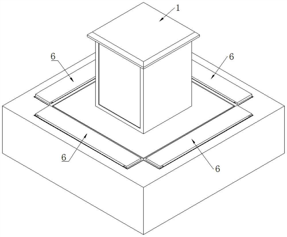 Safety fence for maintenance of power transformation box