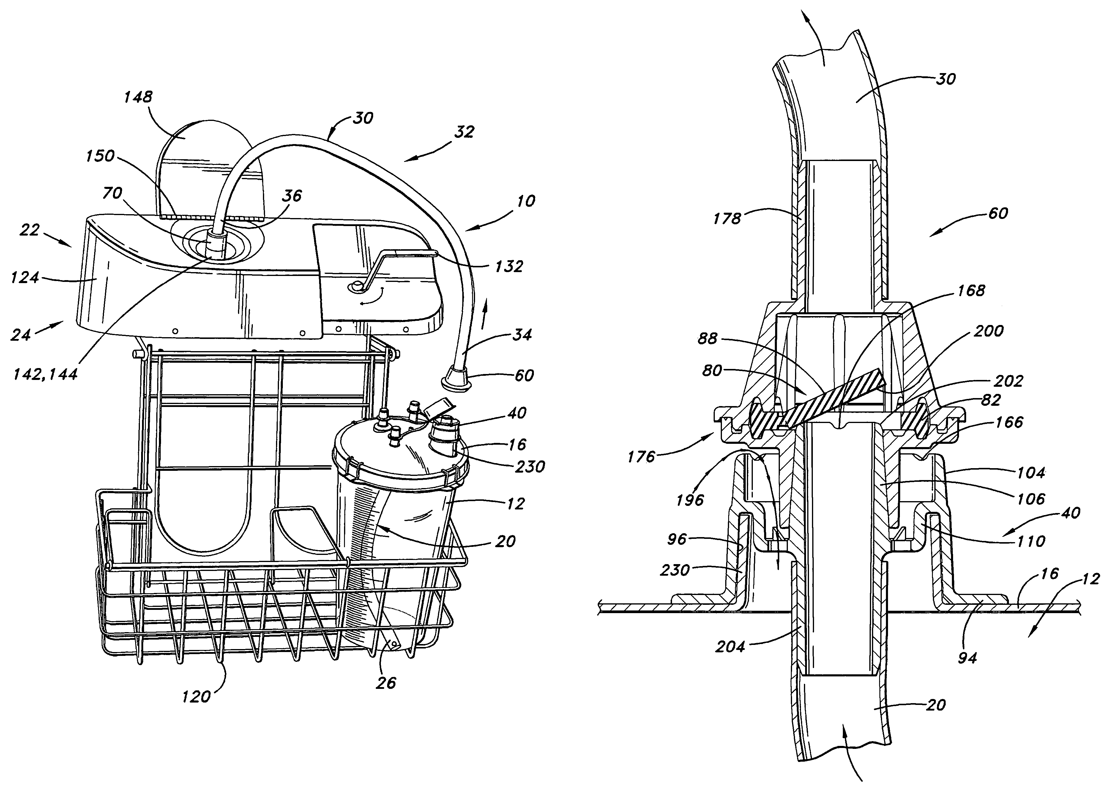 Method and apparatus for the disposal of waste fluids