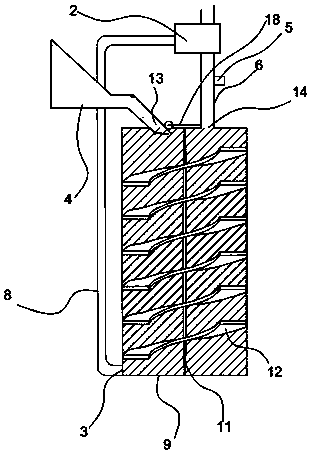 Shii-take drying device