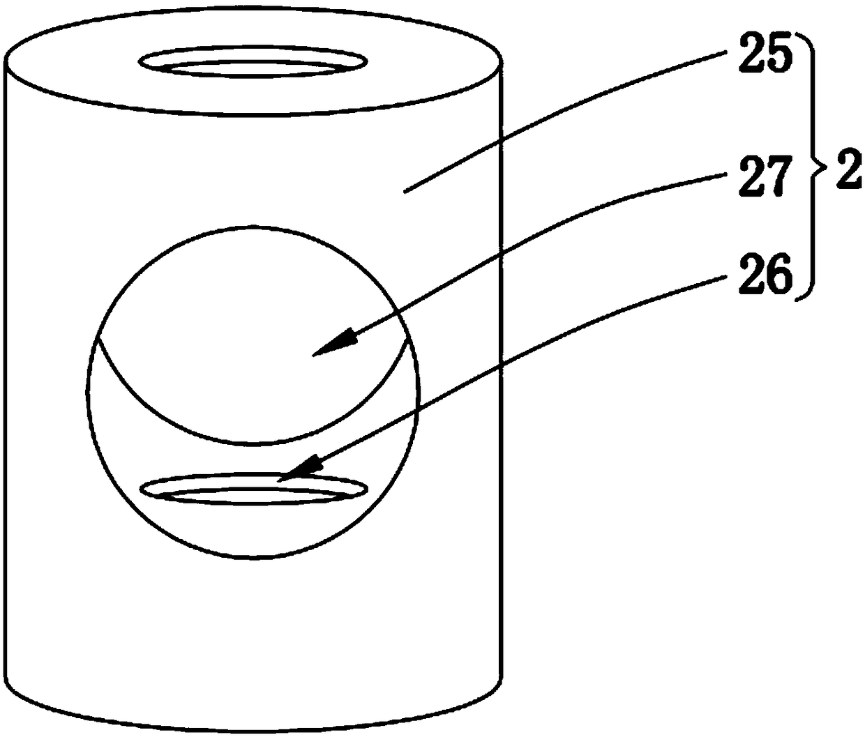 Feeding device for chemical engineering pharmacy