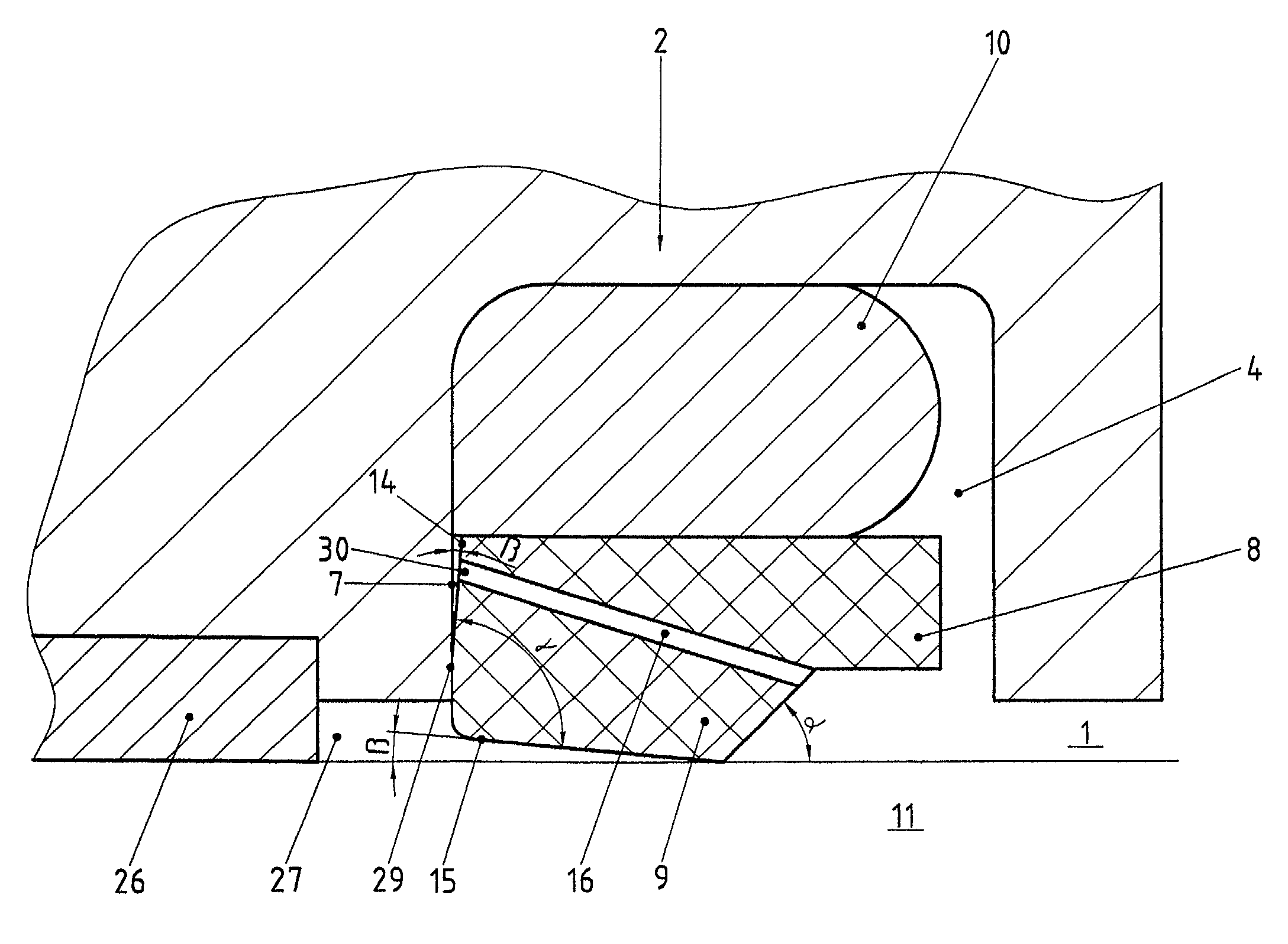 Rod or piston primary seal