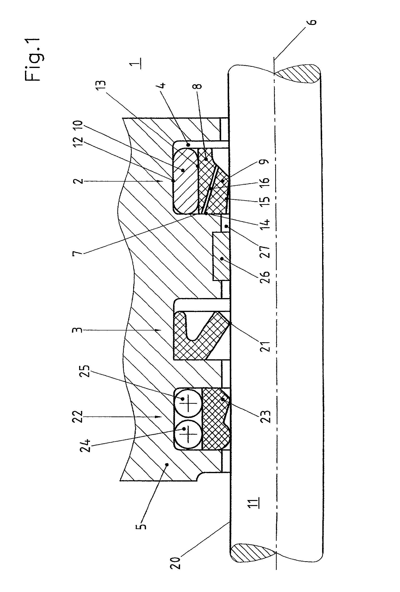 Rod or piston primary seal