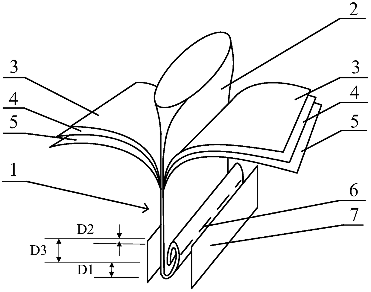 Paper-plastic adhesive tape, plastic composite woven bag and preparation method