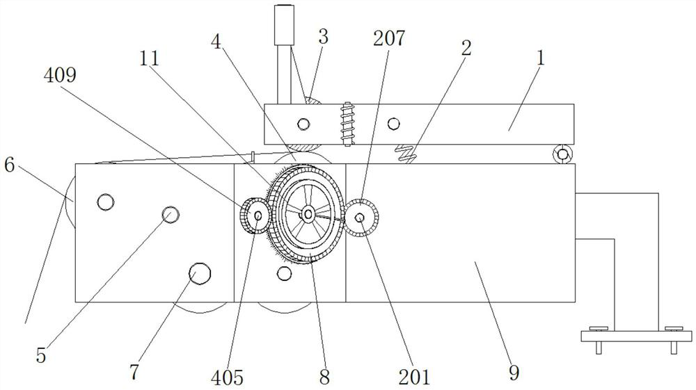 Energy-saving spherical friction rotating speed adjusting type winding equipment for two-for-one twisting yarn production