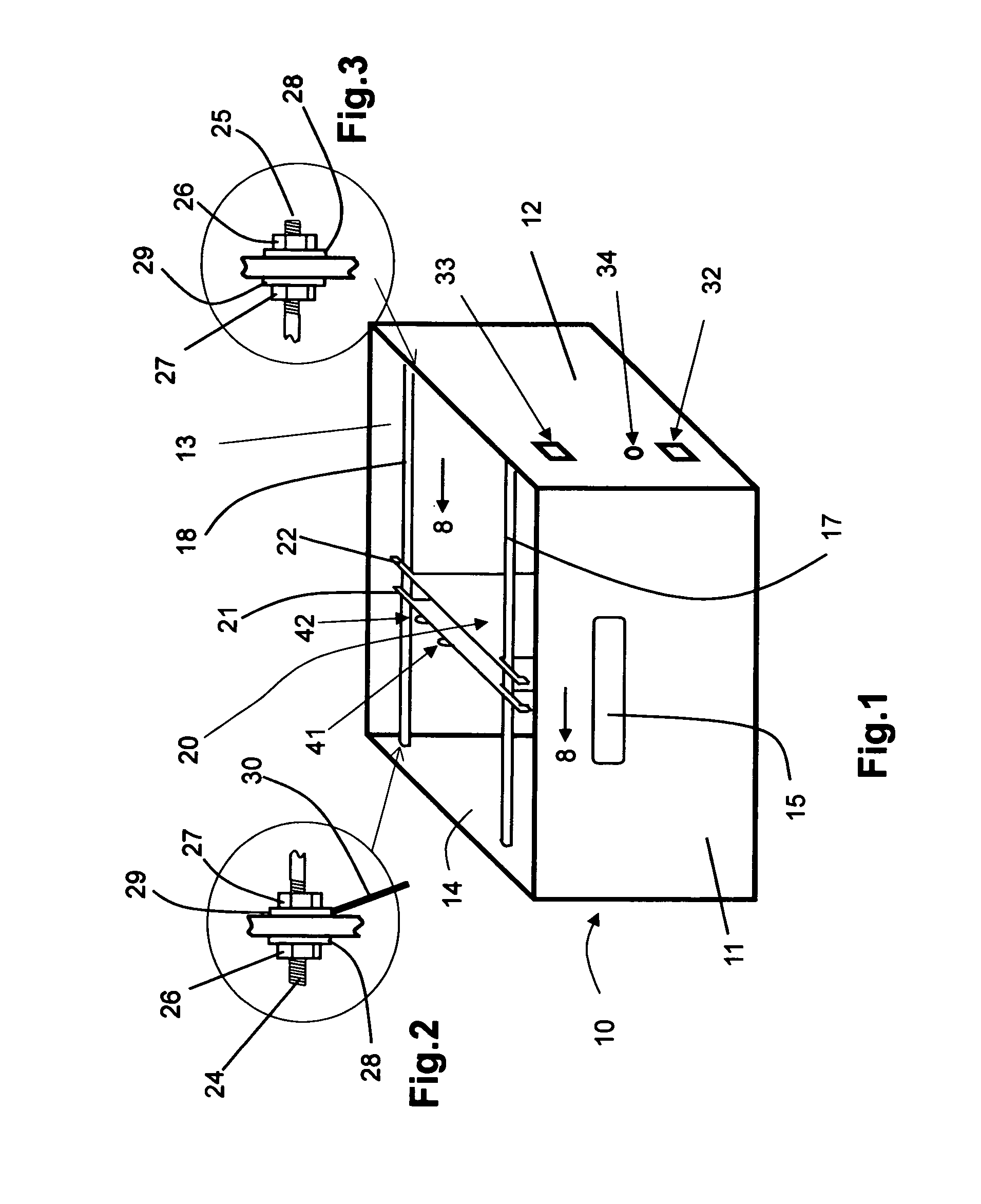 Storage container for electronically addressable file folders and documents