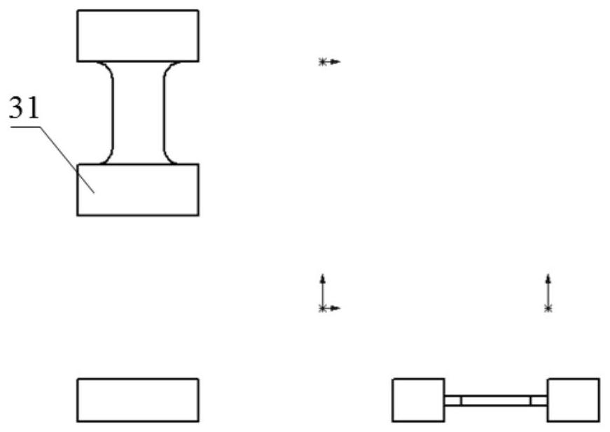 High-temperature hopkinson rod tensile test device and method capable of precise quantitative electromagnetic control