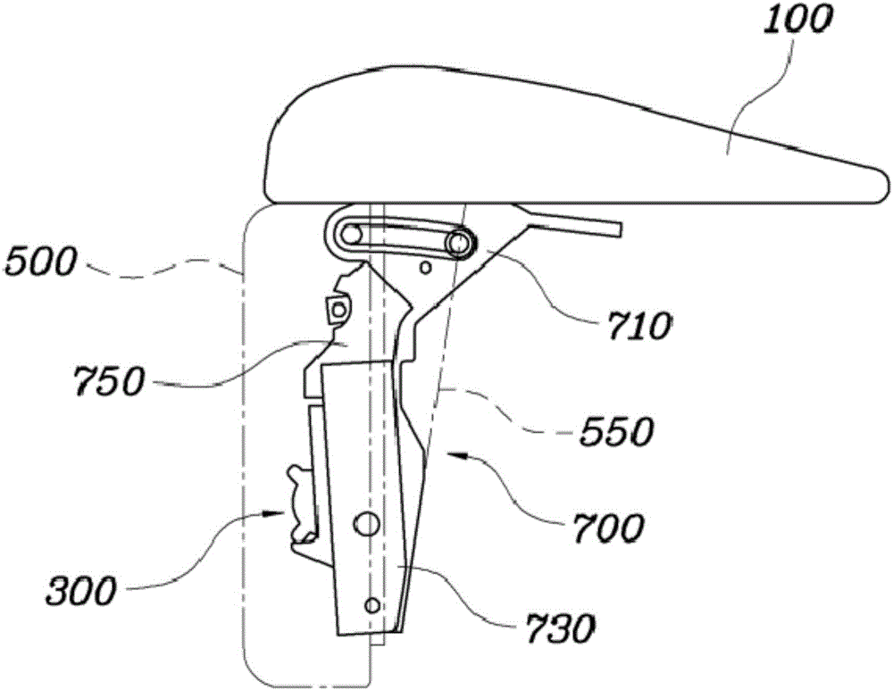 Leg rest apparatus for vehicle