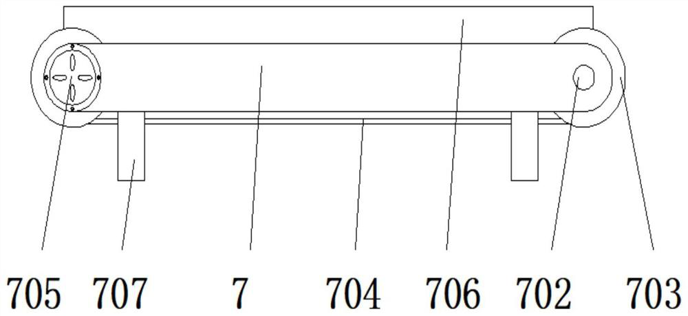 Concrete material processing equipment for reducing material adhesion