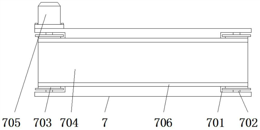 Concrete material processing equipment for reducing material adhesion