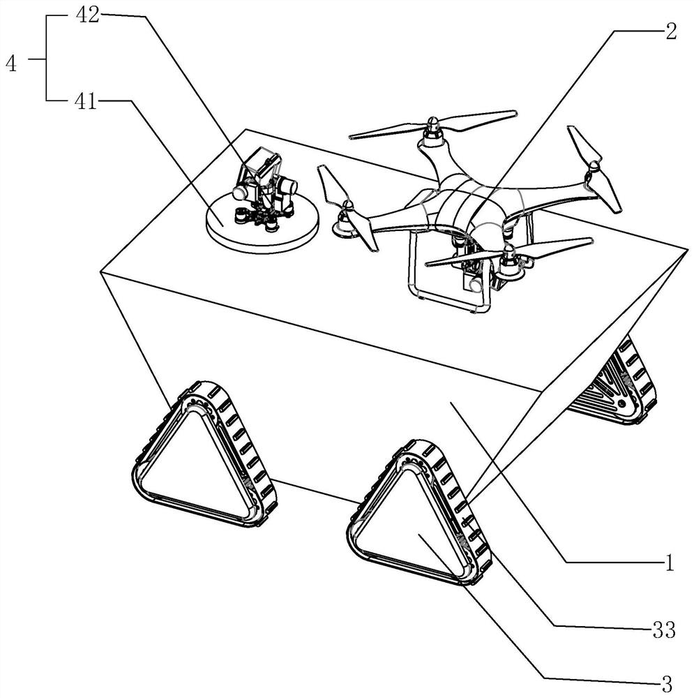 Project progress auxiliary robot applied to construction supervision and supervision detection method