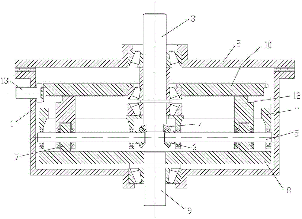 Heavy-loaded stepless speed changer