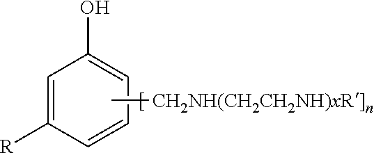 Phenalkamine epoxy curing agents from methylene bridged poly(cyclohexyl-aromatic) amines and epoxy resin compositions containing the same