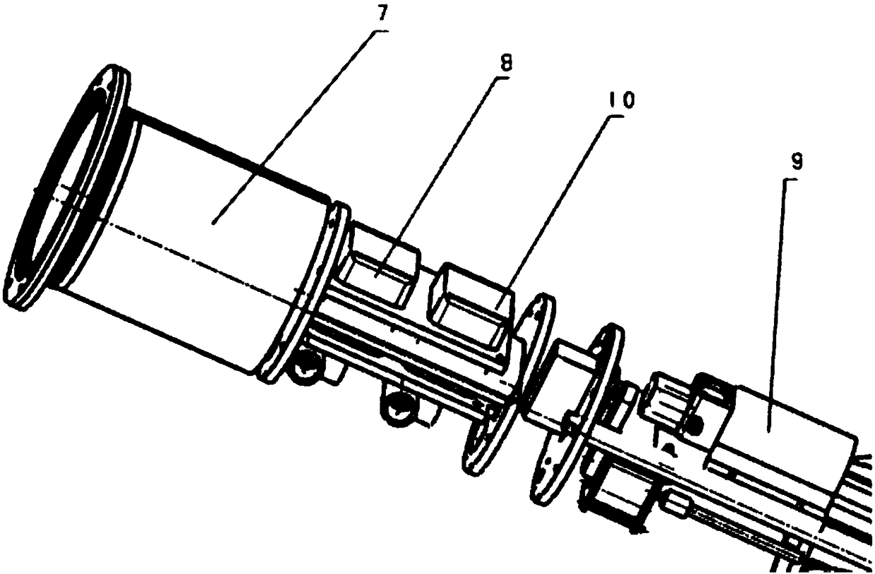 Underwater robot of bionic and gliding hybrid propulsion mode