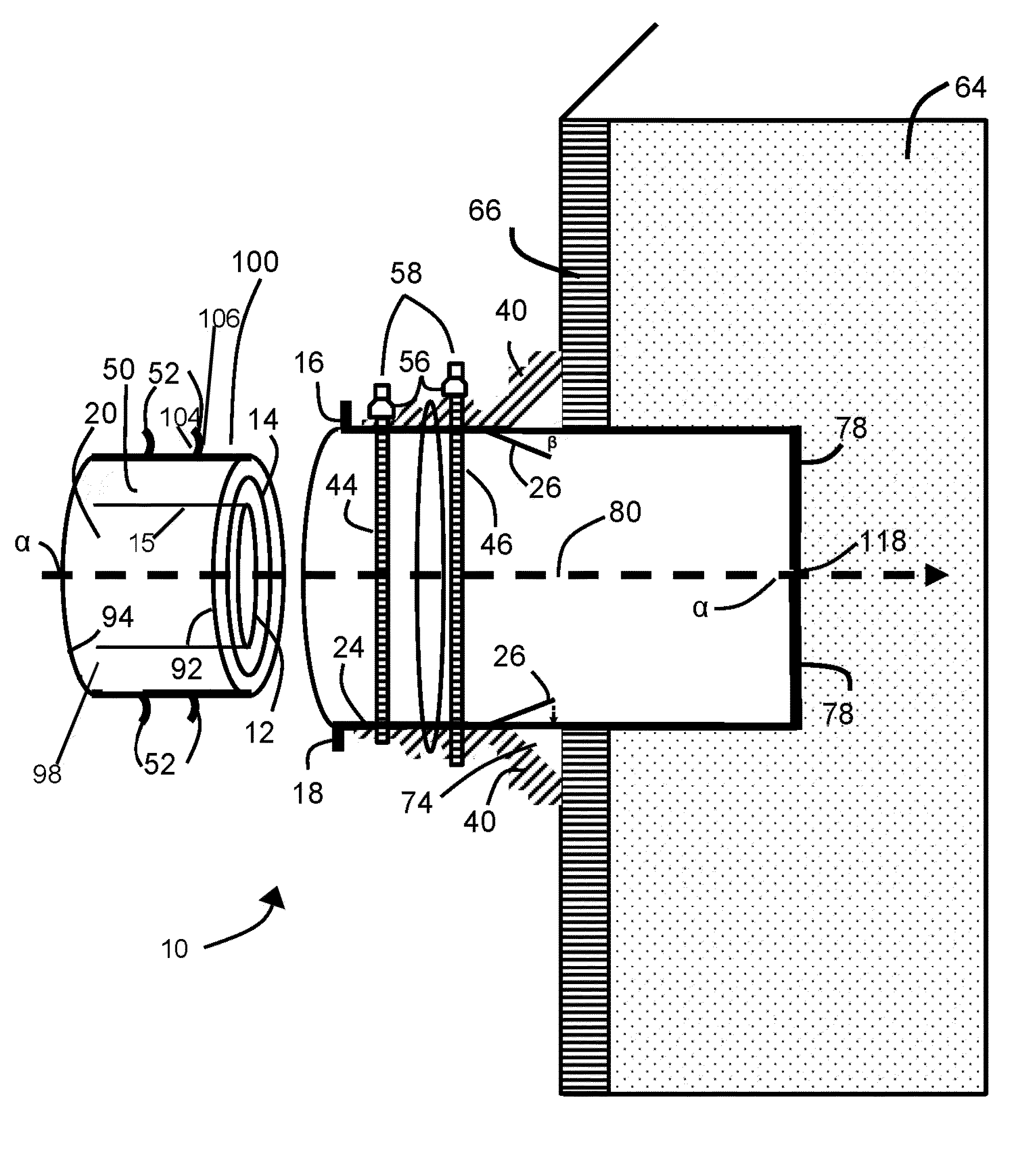 Resource loading system and method for use in atmosphere-containment scenarios