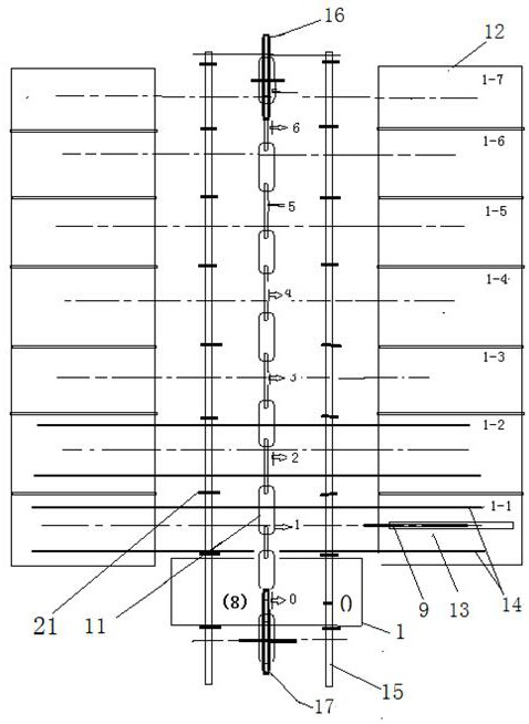 Accounting document archive inventory system and in-library and out-library operation method