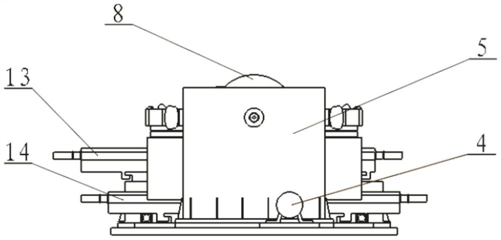 Horizontal type double-pair-wheel multifunctional variable-size composite flexible spinning equipment