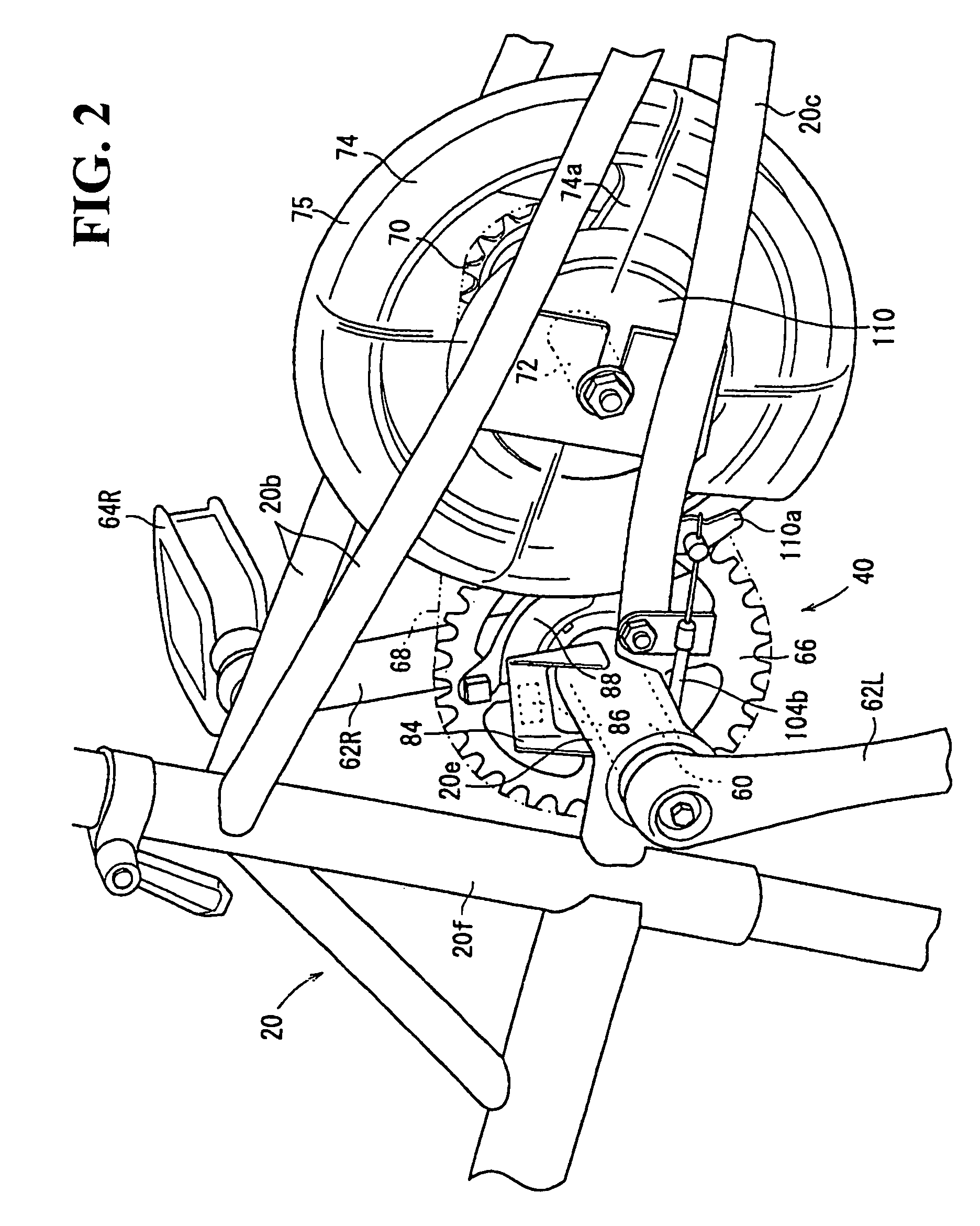 Bicycle simulation system