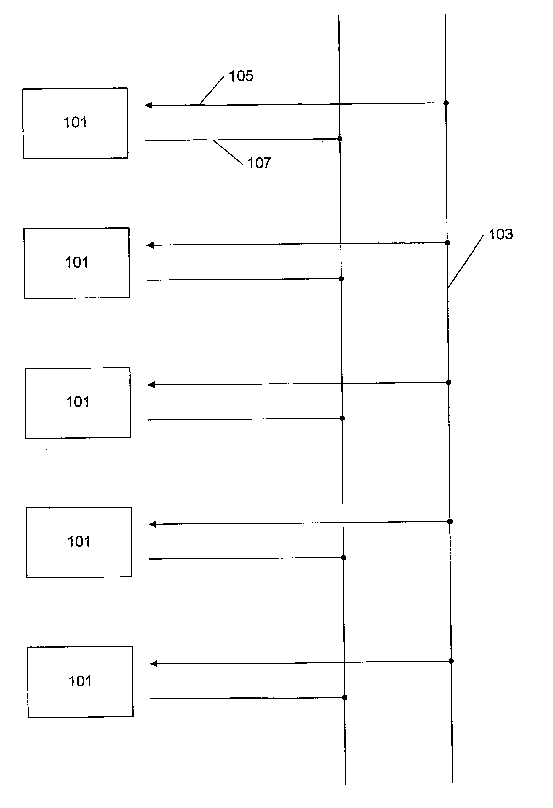 Method and adapter for protocol detection in a field bus network