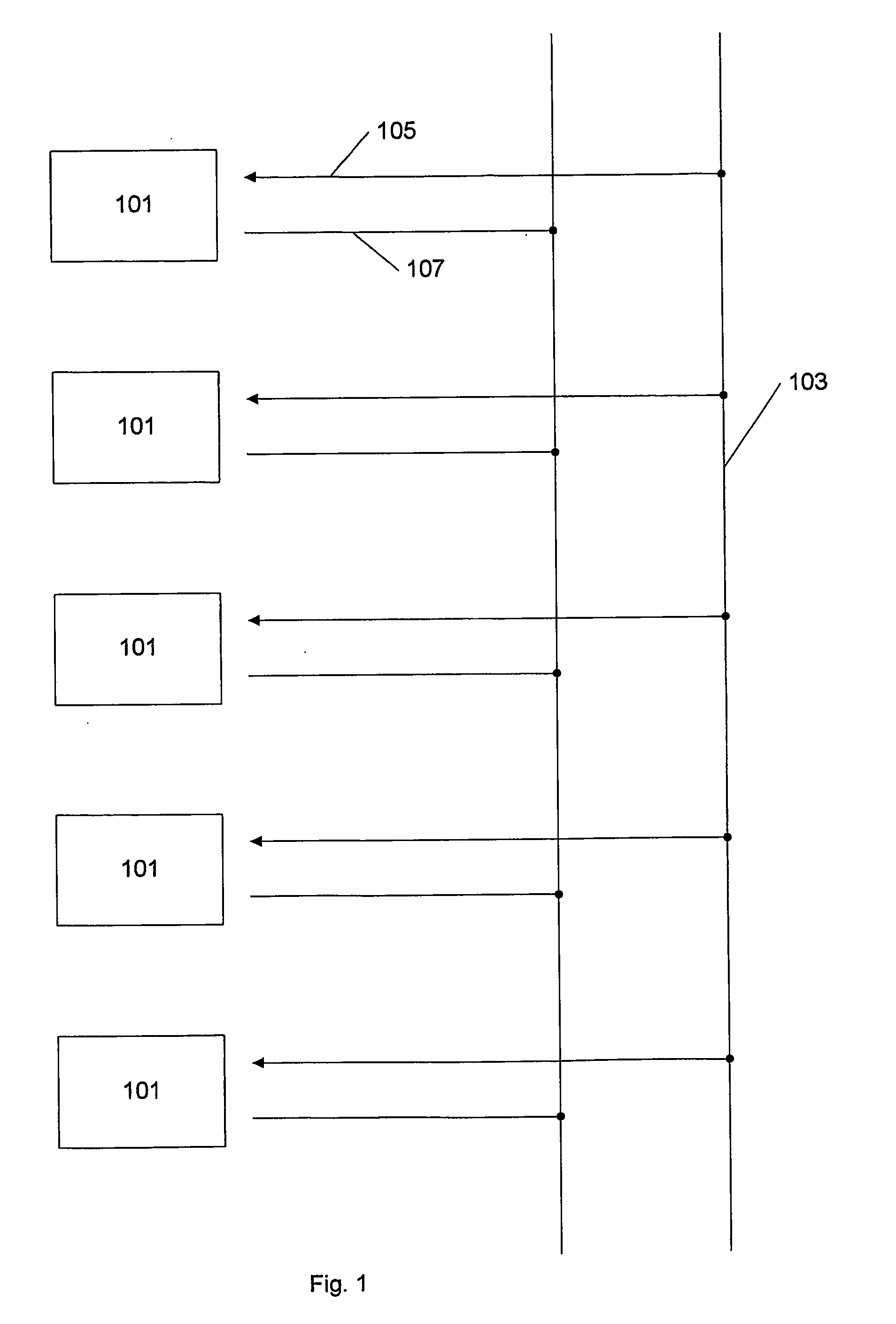 Method and adapter for protocol detection in a field bus network