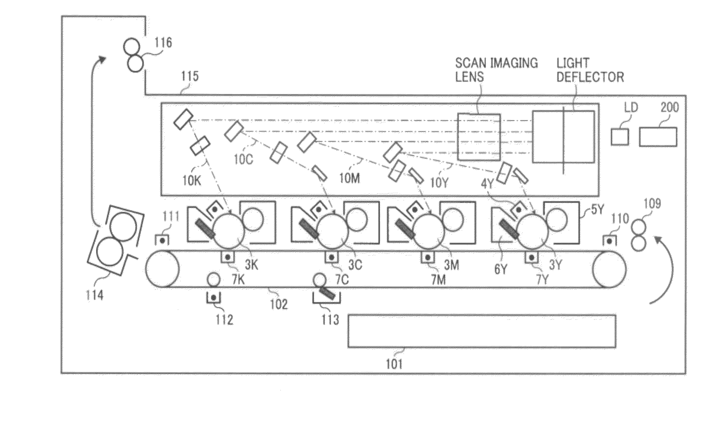 Image processing apparatus, control method, and computer program product capable of minimizing cross-linkage between line screens