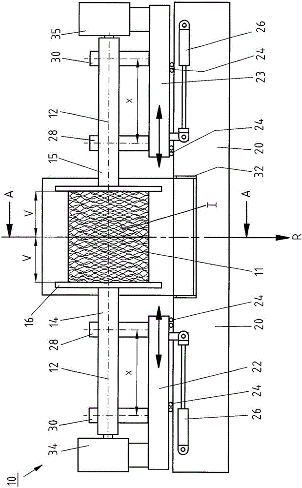 Trim winder for strip material