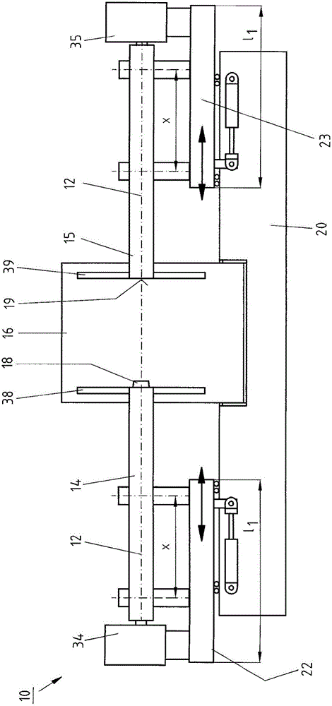 Trim winder for strip material