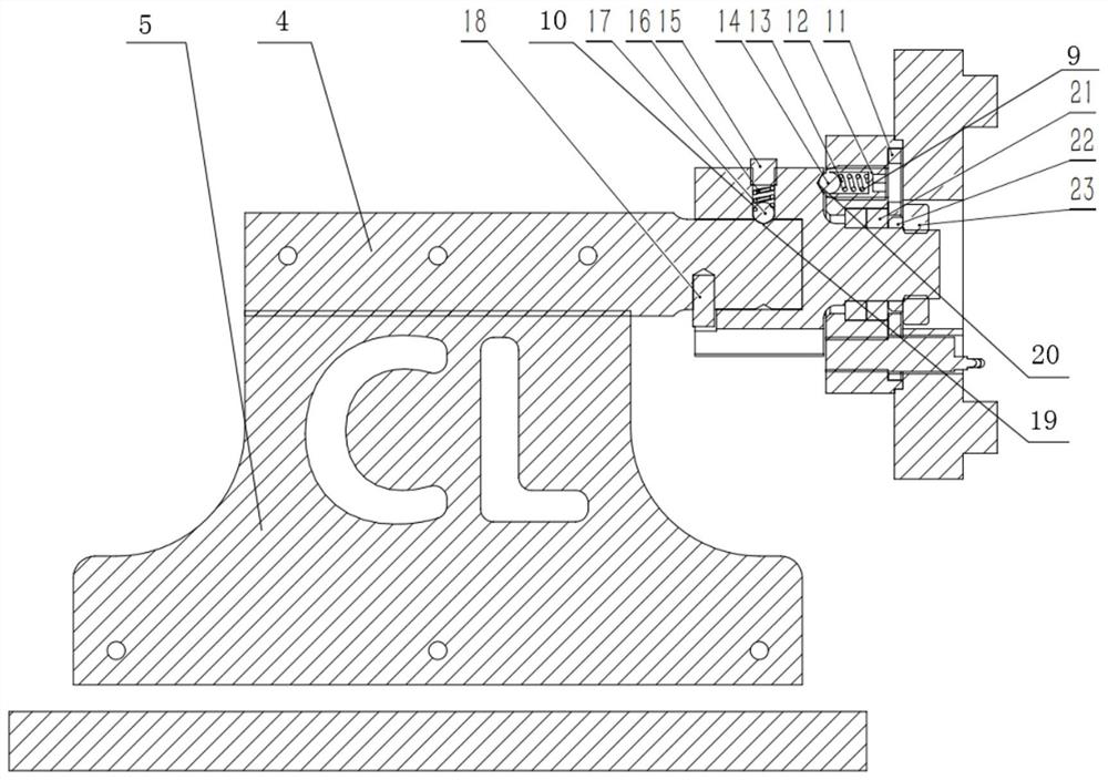 Unloading powder laying mechanism on 3D printing equipment