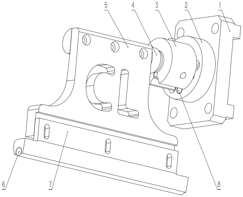 Unloading powder laying mechanism on 3D printing equipment