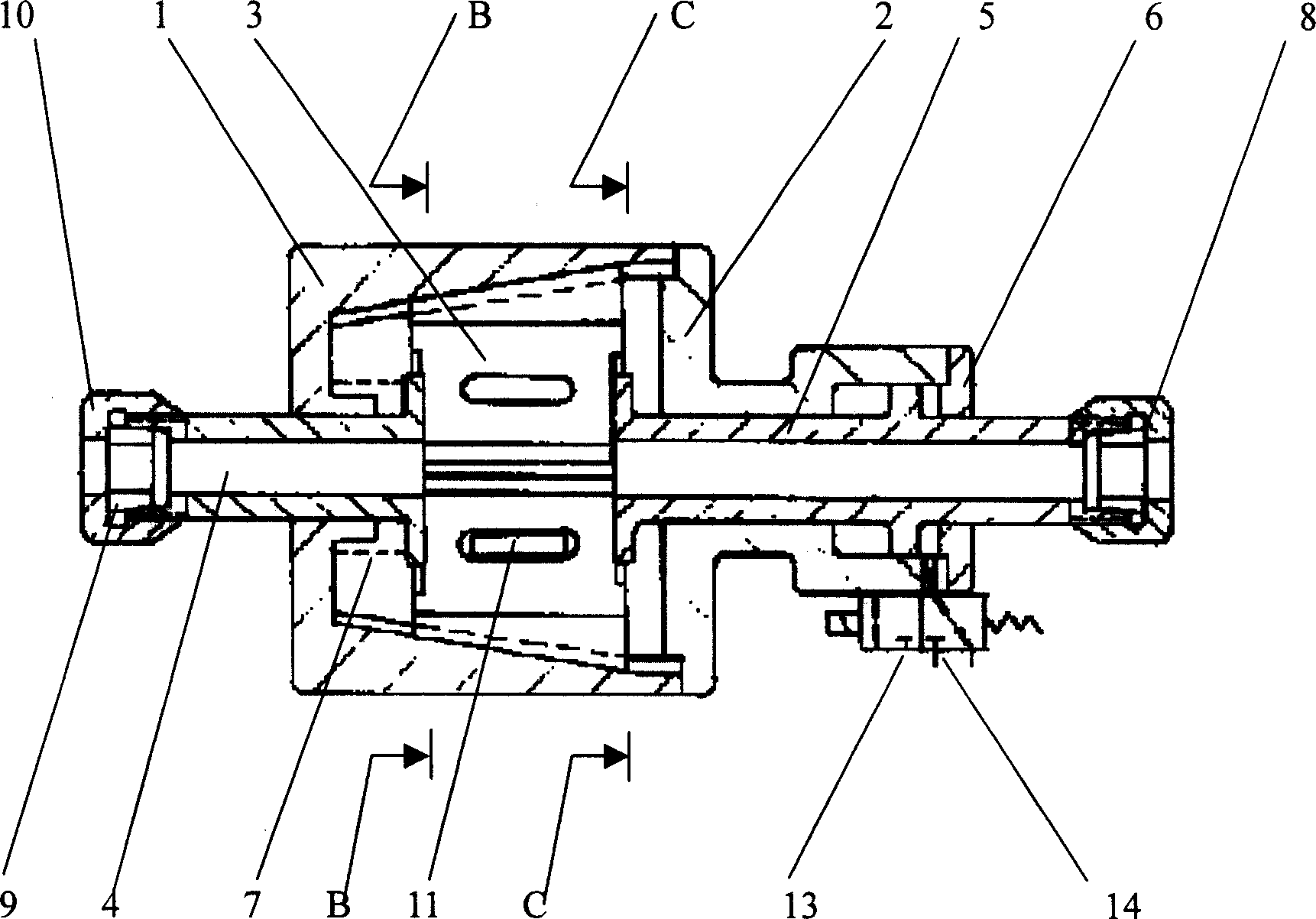 Taper sleeve type iso-radius contractor for cylindrical reticular stent