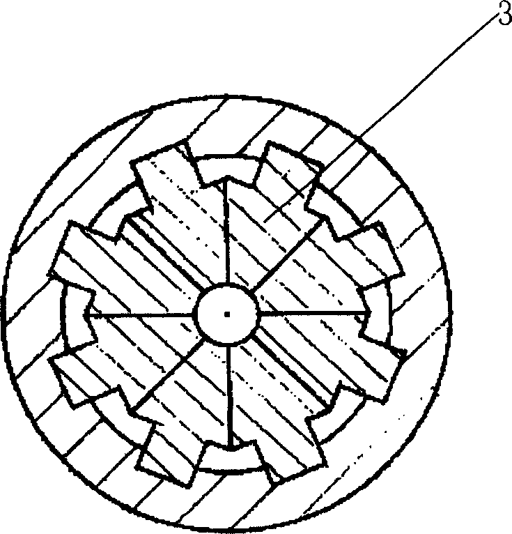 Taper sleeve type iso-radius contractor for cylindrical reticular stent