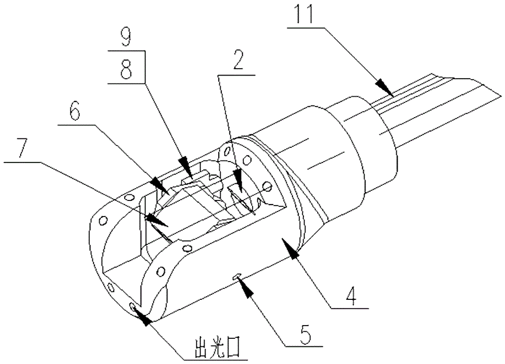 Angle-continuously-variable endoscope