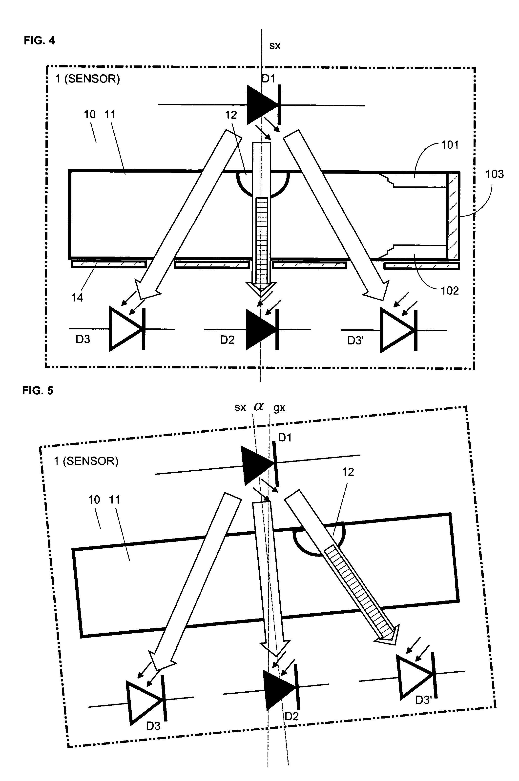 Method and device for monitoring the alignment of a measuring instrument, and measuring instrument