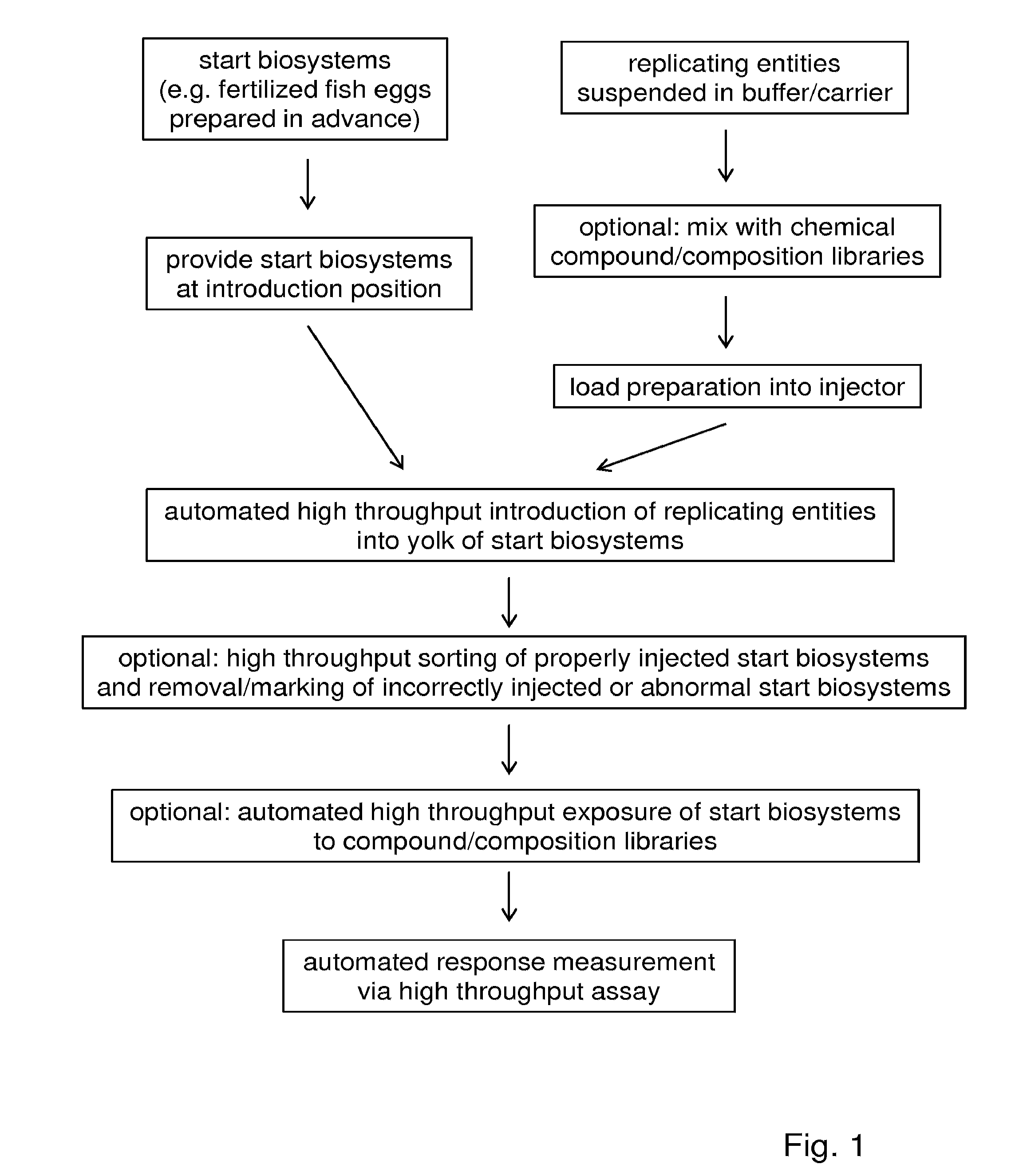 High throughput method and system for in vivo screening