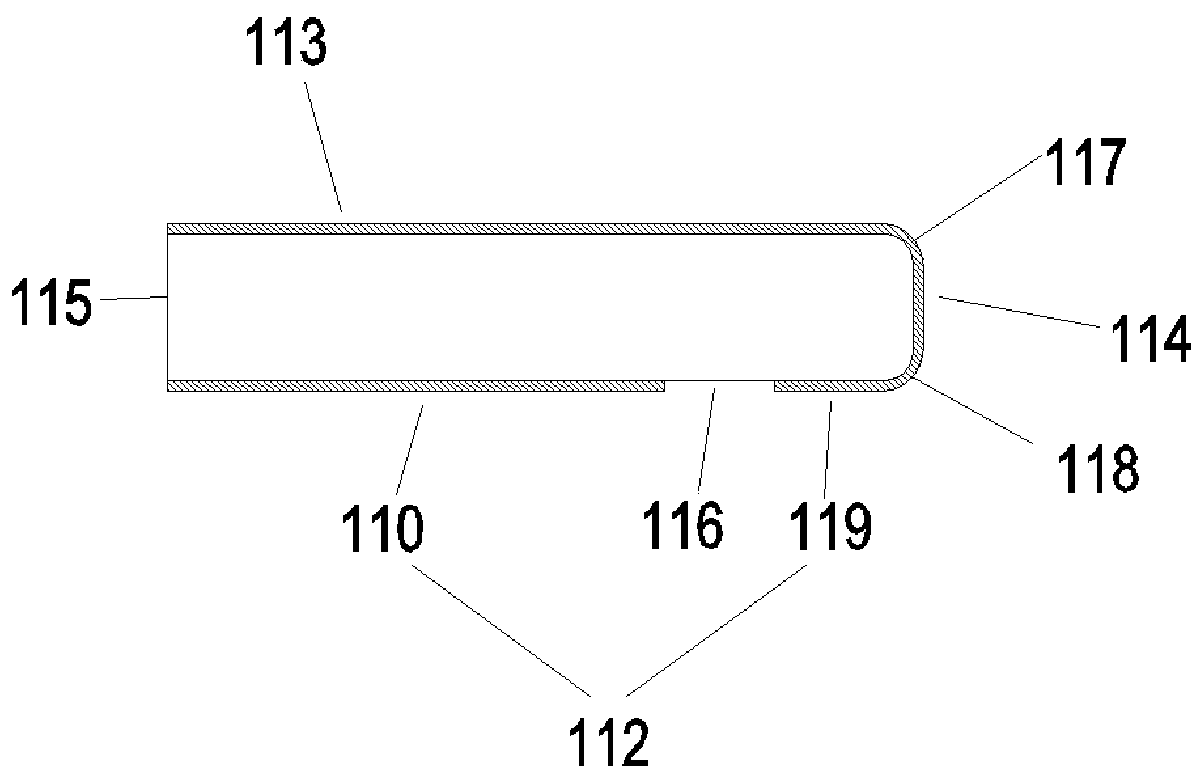 Air-filled ultrasonic transducer