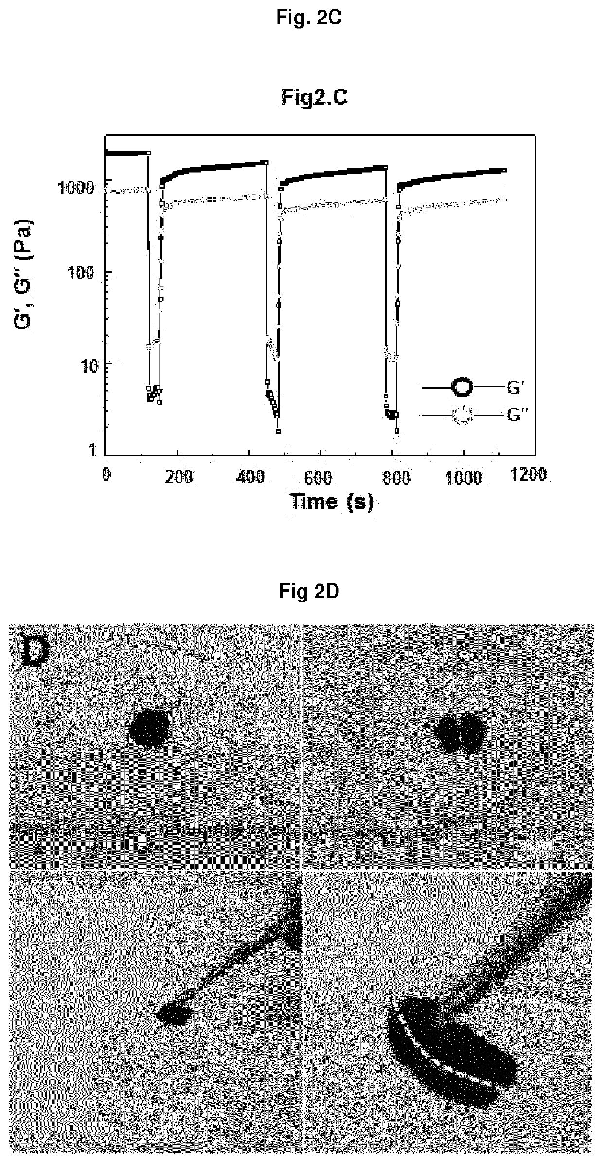 Non-covalently assembled conductive hydrogel