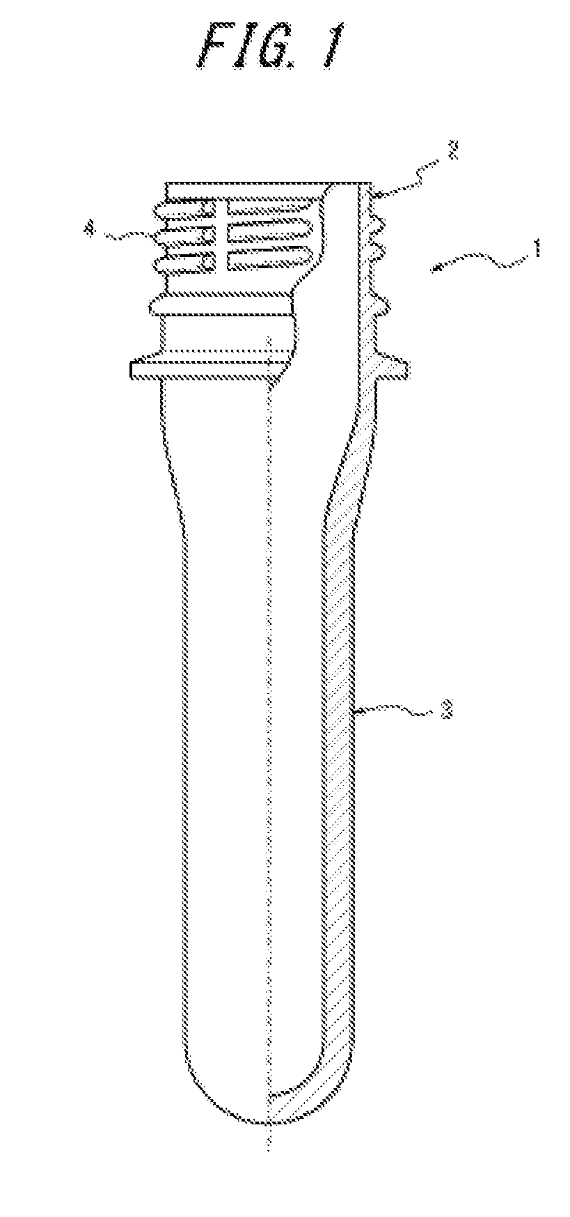 Preform for liquid blow molding