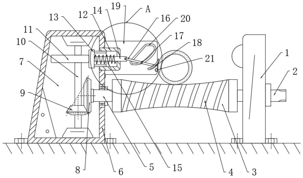 Stress relief and deformation control device for titanium alloy heat treatment