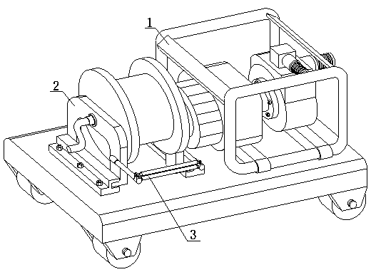 Irrigation rig for hydraulic engineering and use method therefor