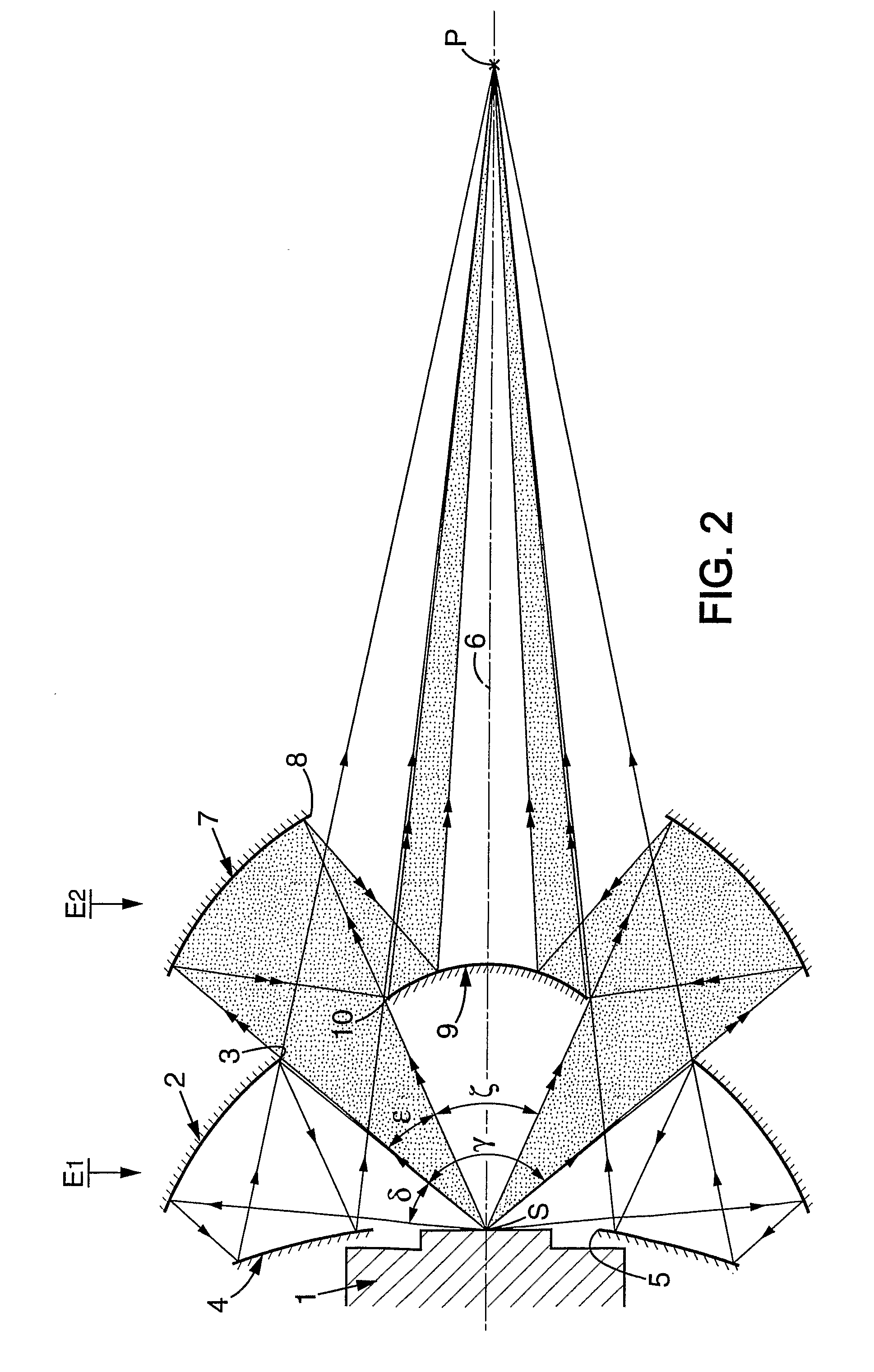 Device for Collecting Flux of Electromagnetic Radiation in the Extreme Ultraviolet