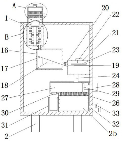 Oil pressing device