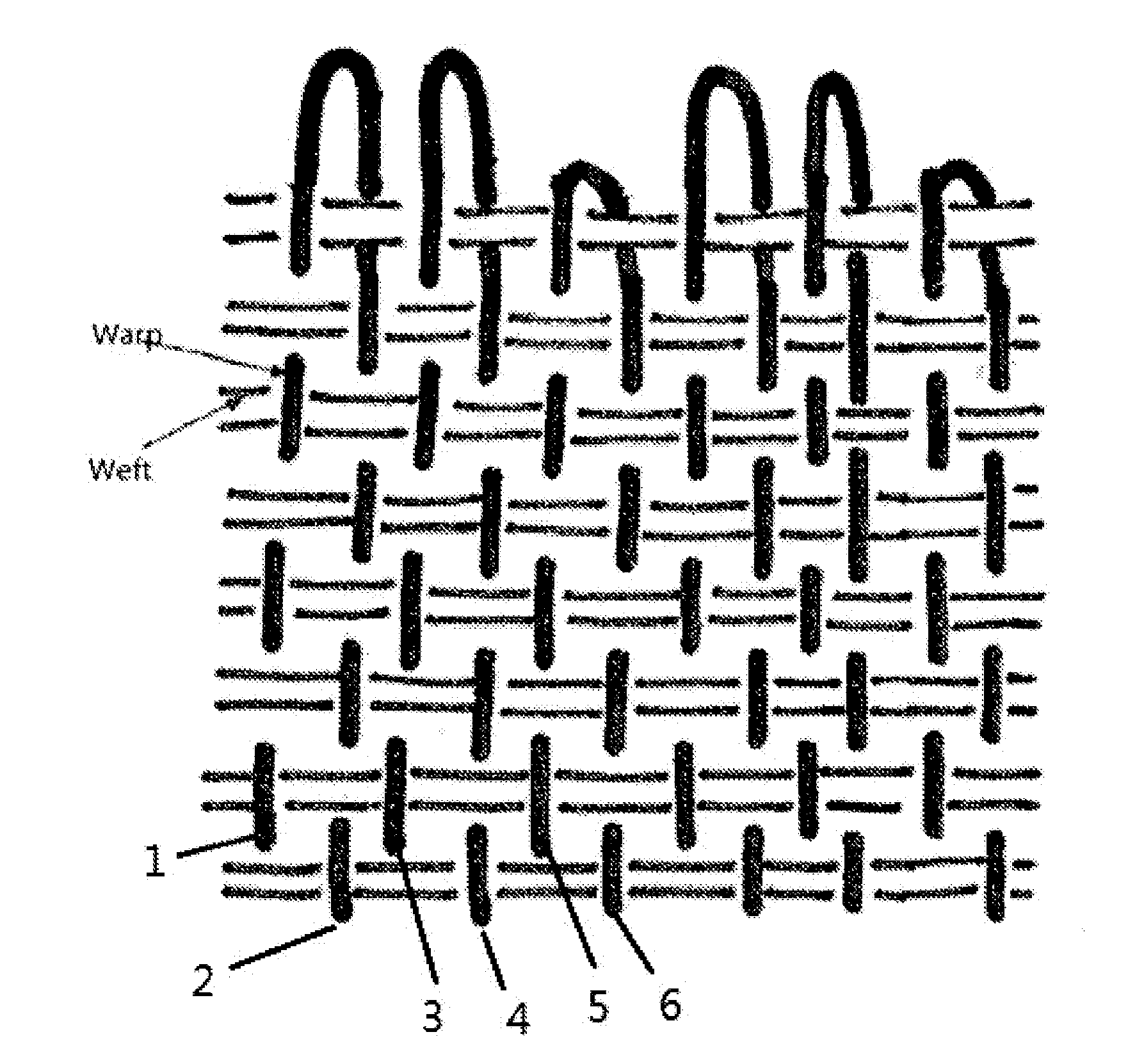 Papermaking fabric with double loop seam