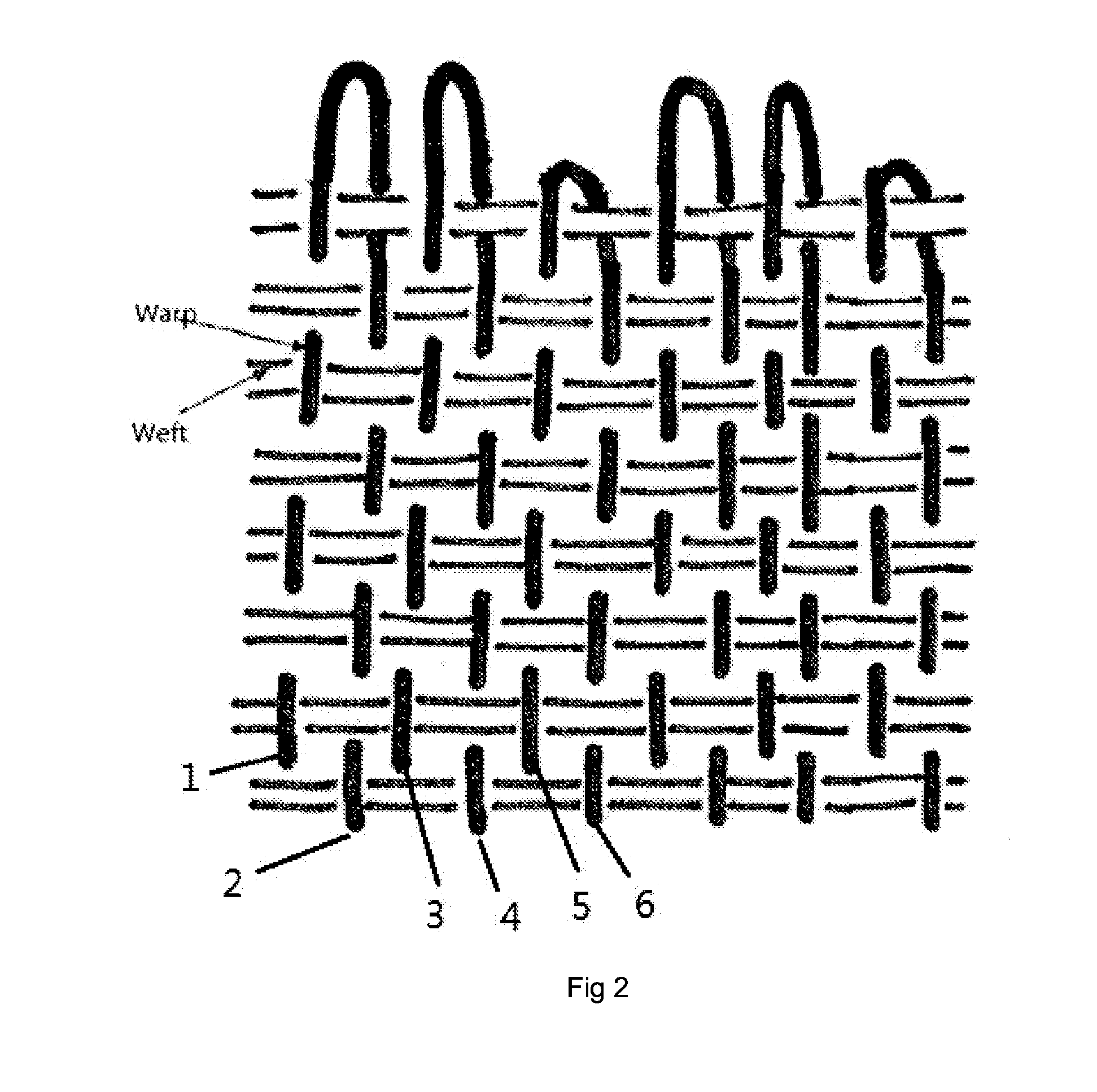 Papermaking fabric with double loop seam