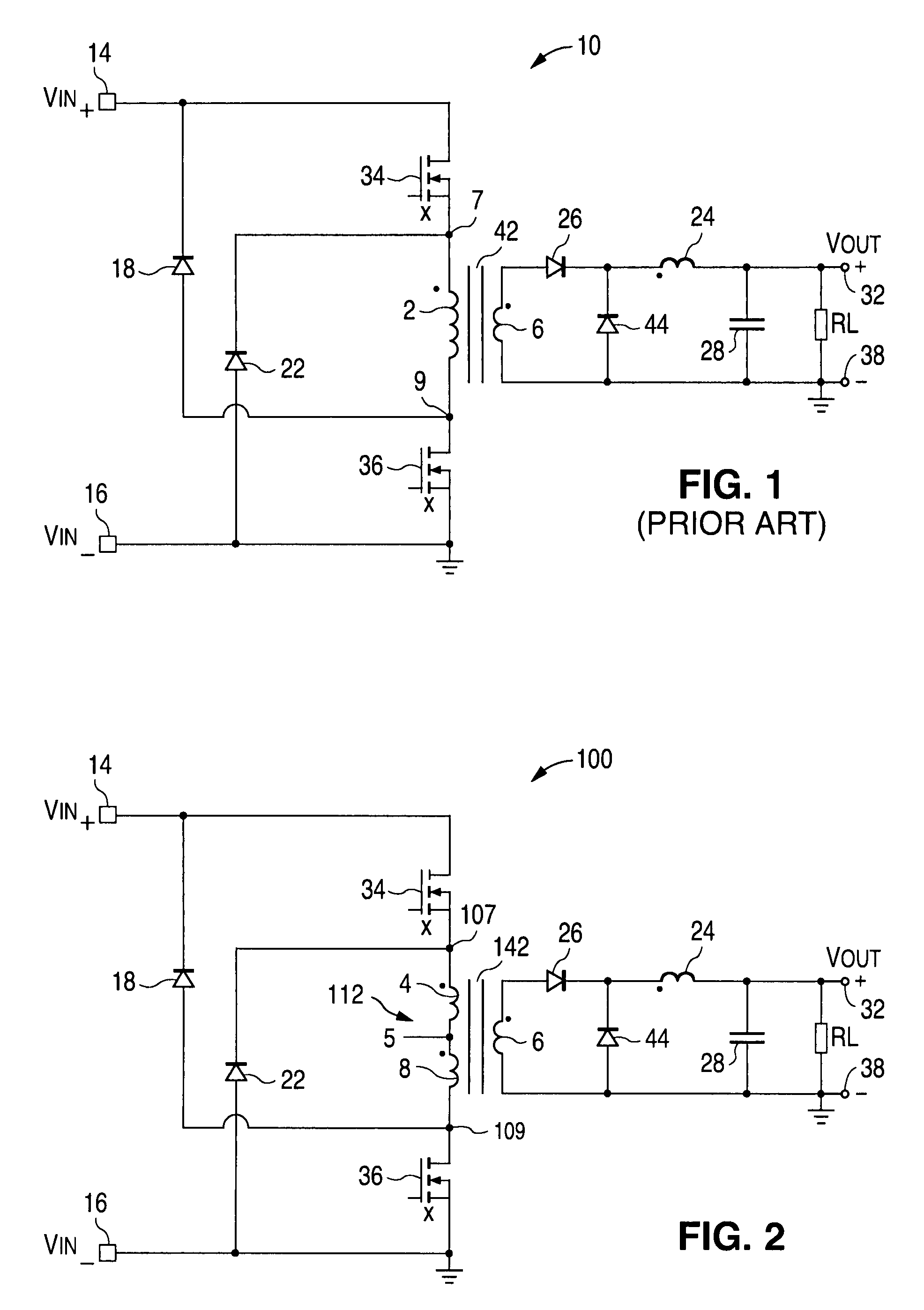 Low noise planar transformer