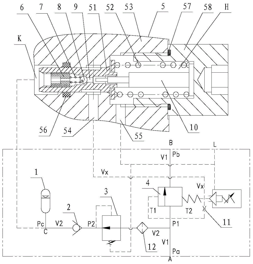 Automatic pressure maintaining device