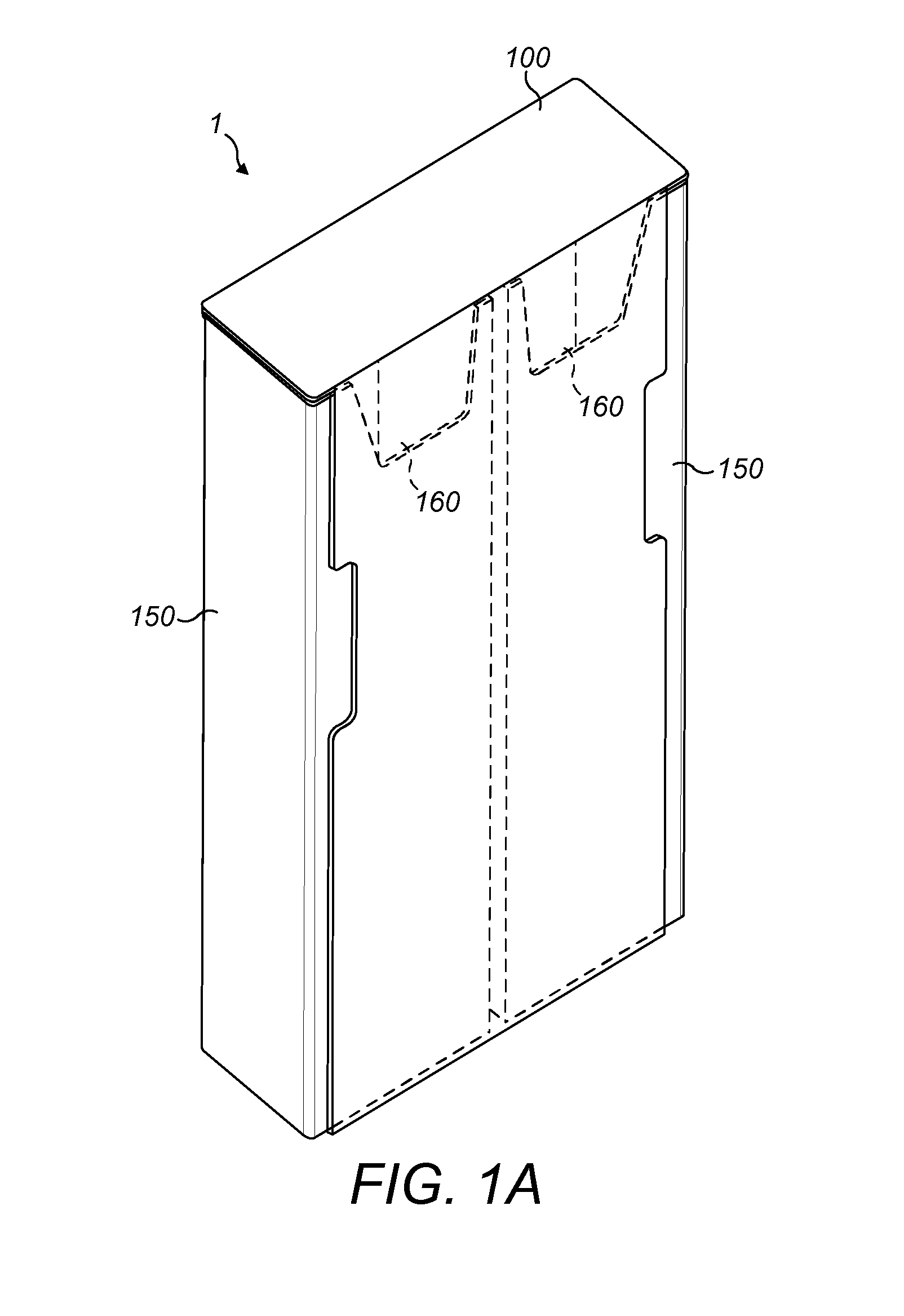 Packaging having a movable inner packet part