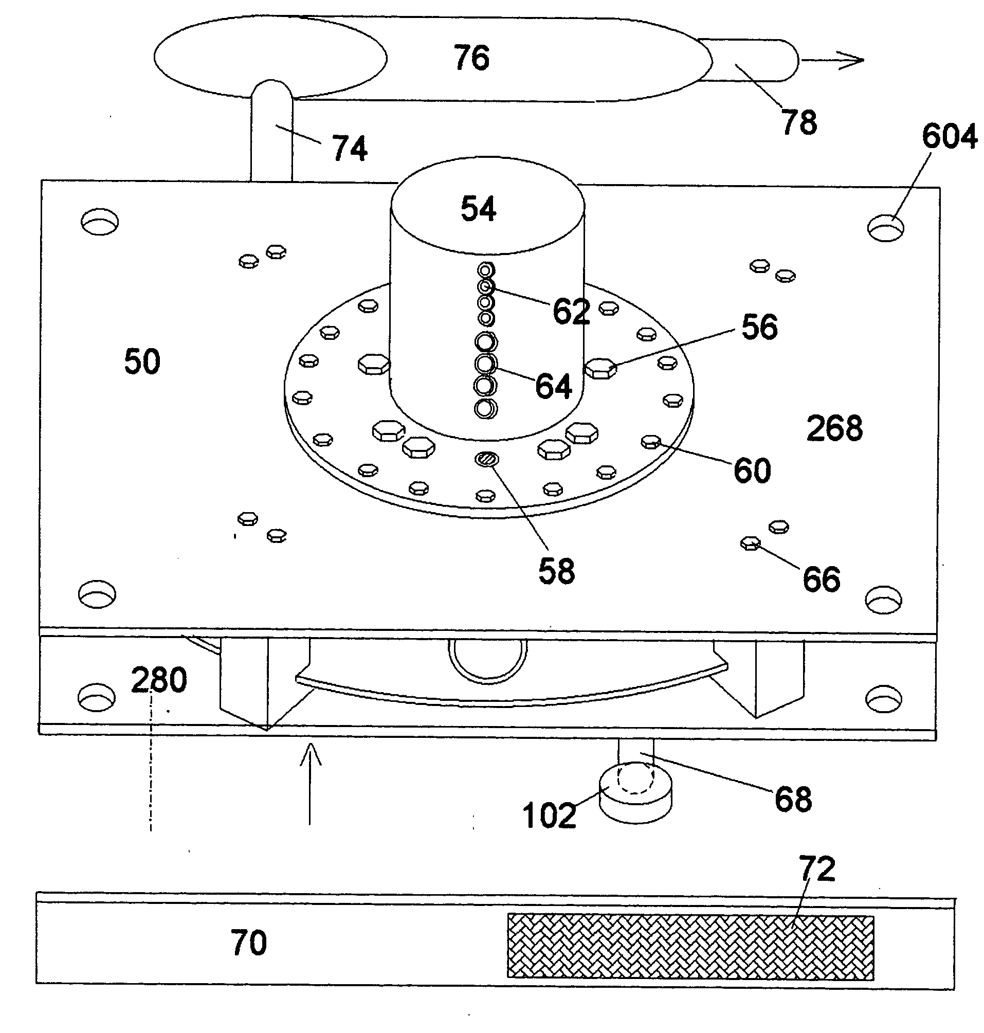 Low speed valveless horizontally opposed piston rotary internal combustion engine