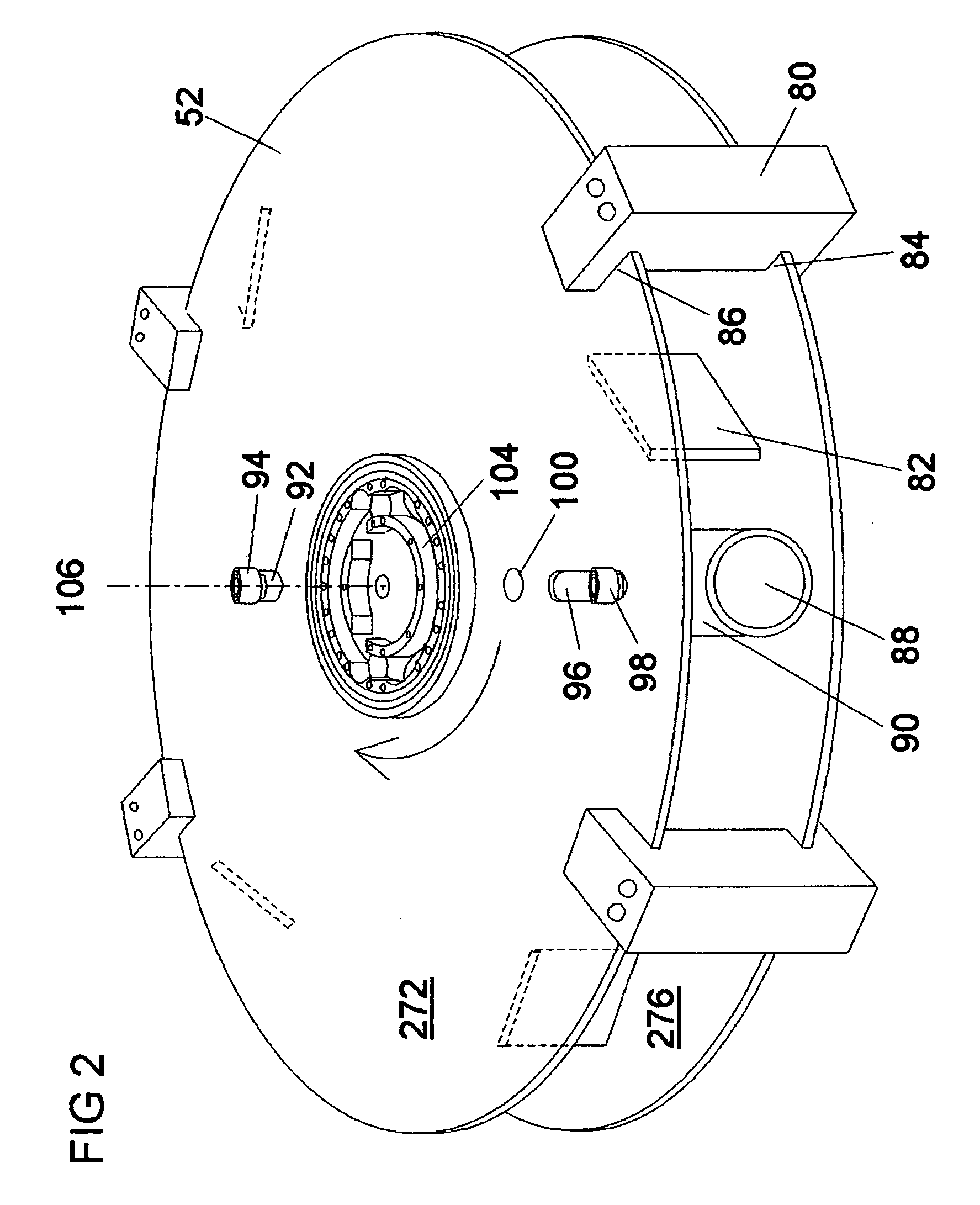 Low speed valveless horizontally opposed piston rotary internal combustion engine