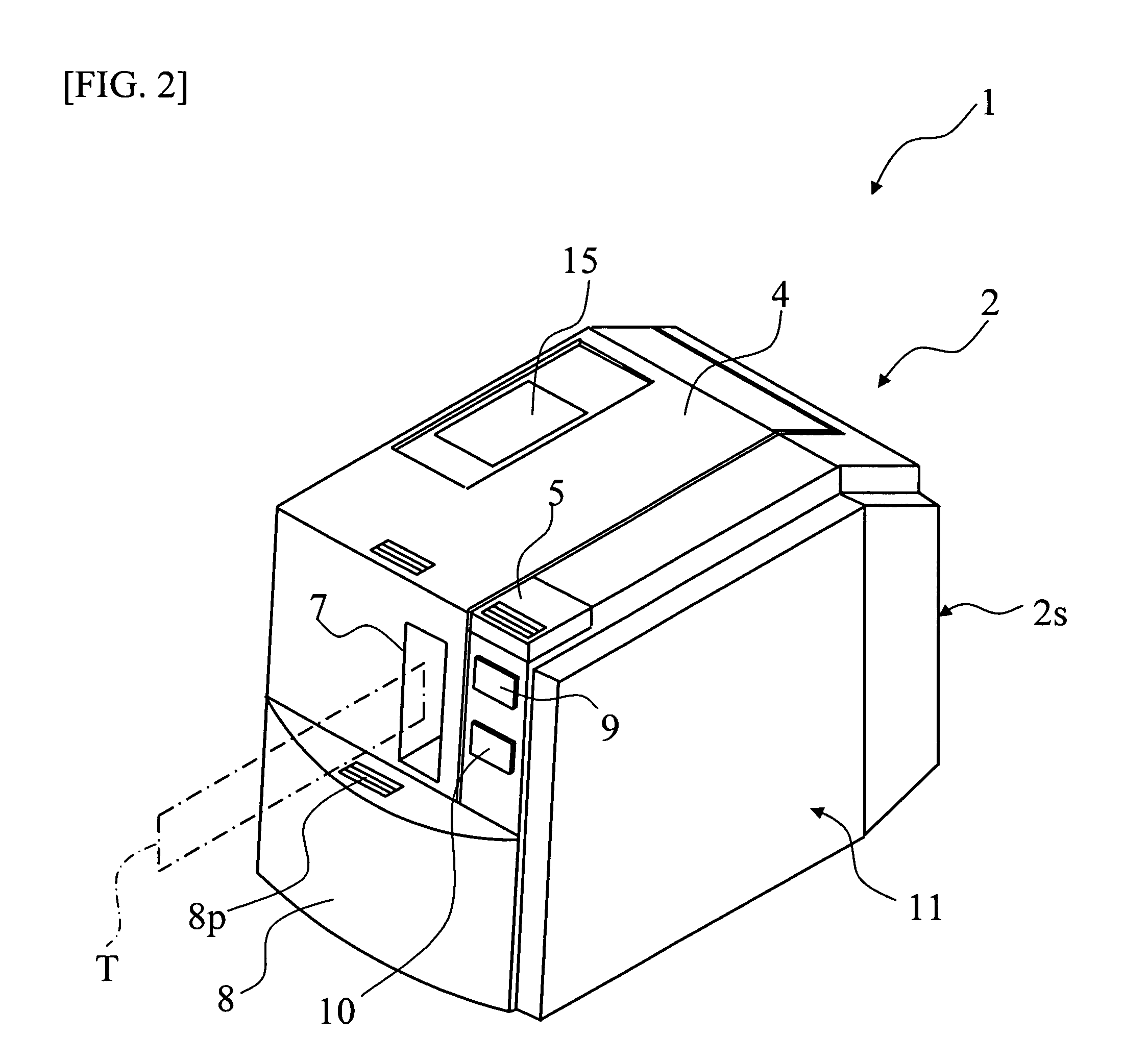 Tag label producing apparatus