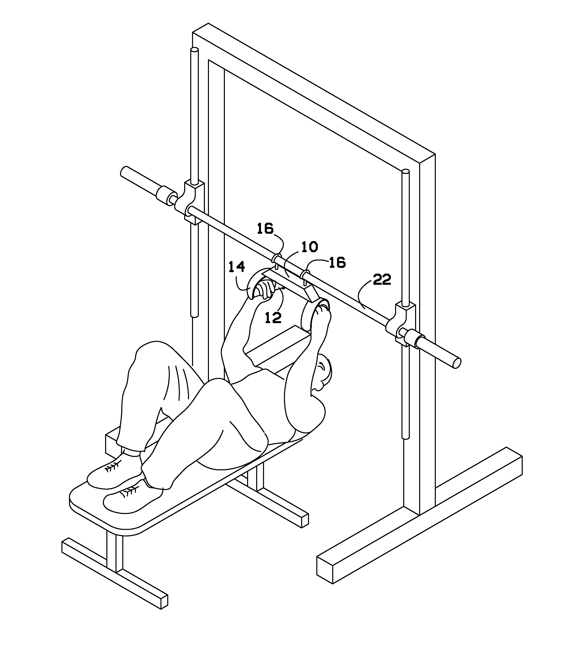 Exercise equipment handle