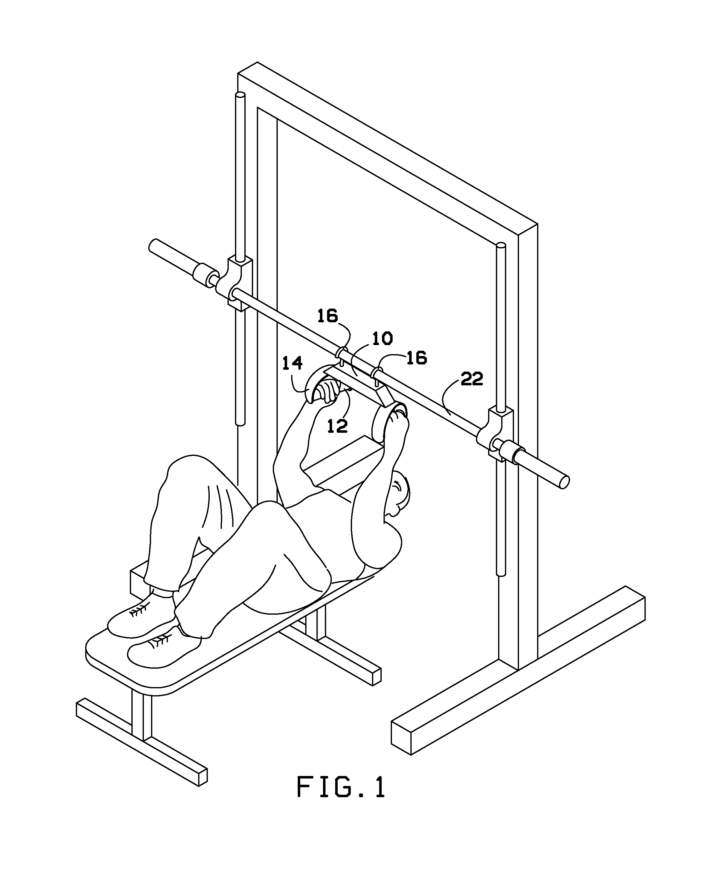 Exercise equipment handle